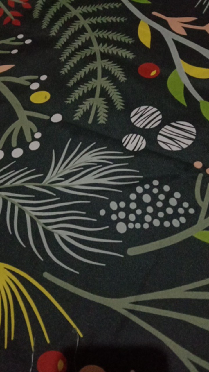 Kain Seprei Meteran Motif Bunga Mawar