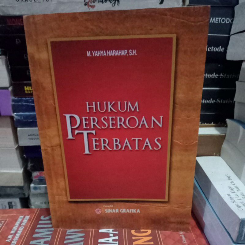 

buku hukum perseroan terbatas m Yahya Harahap s.h