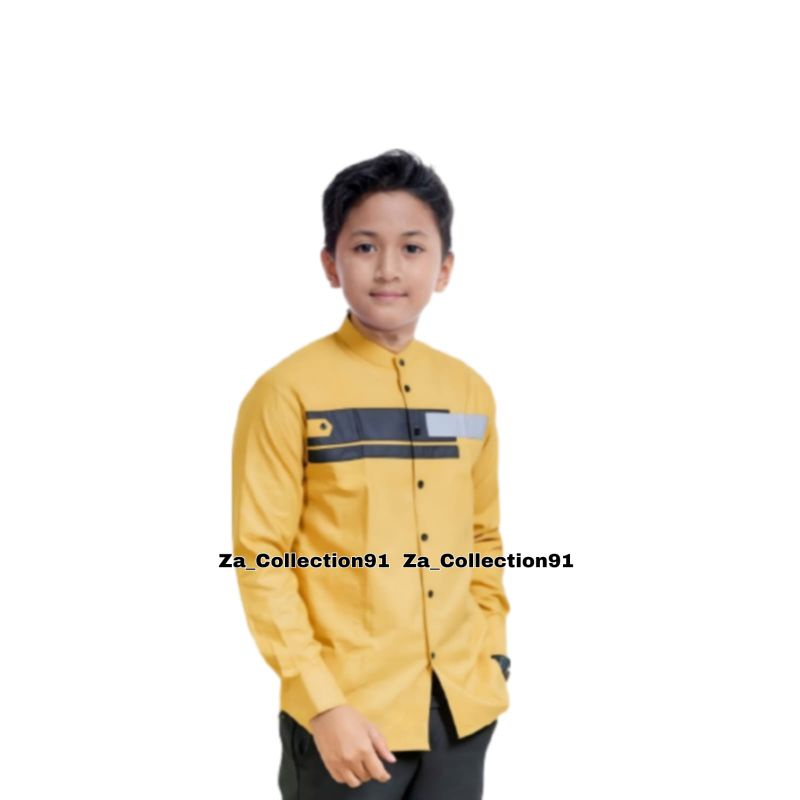 Koko anak laki-laki SD SMP | baju Koko anak Hadroh motif terbaru