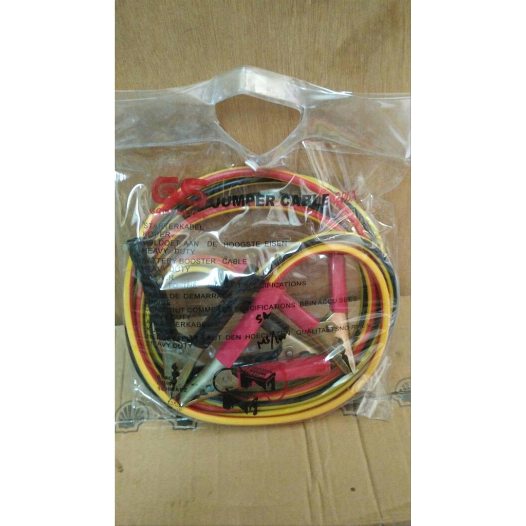 Kabel jumper aki GS 200ampere 2,5meter tools