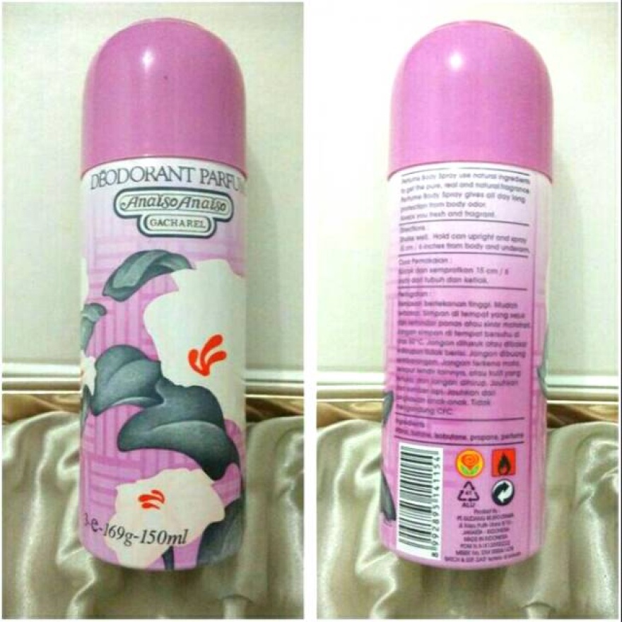 Anaiso Anaiso Deodorant Parfume Ungu 150ml