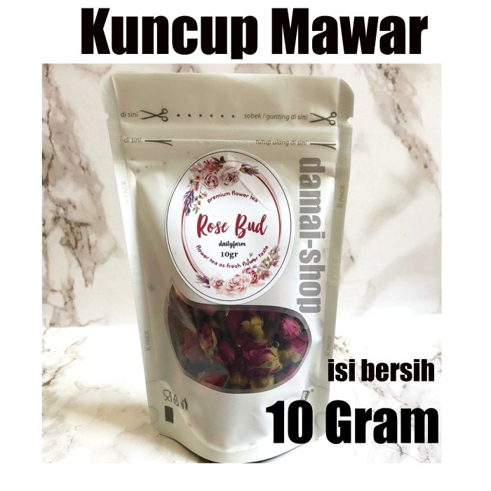 

B062D (10Gr) Teh Bunga Mawar / Bunga Mawar Kering / Rose Bud Tea Daily Farm 054S