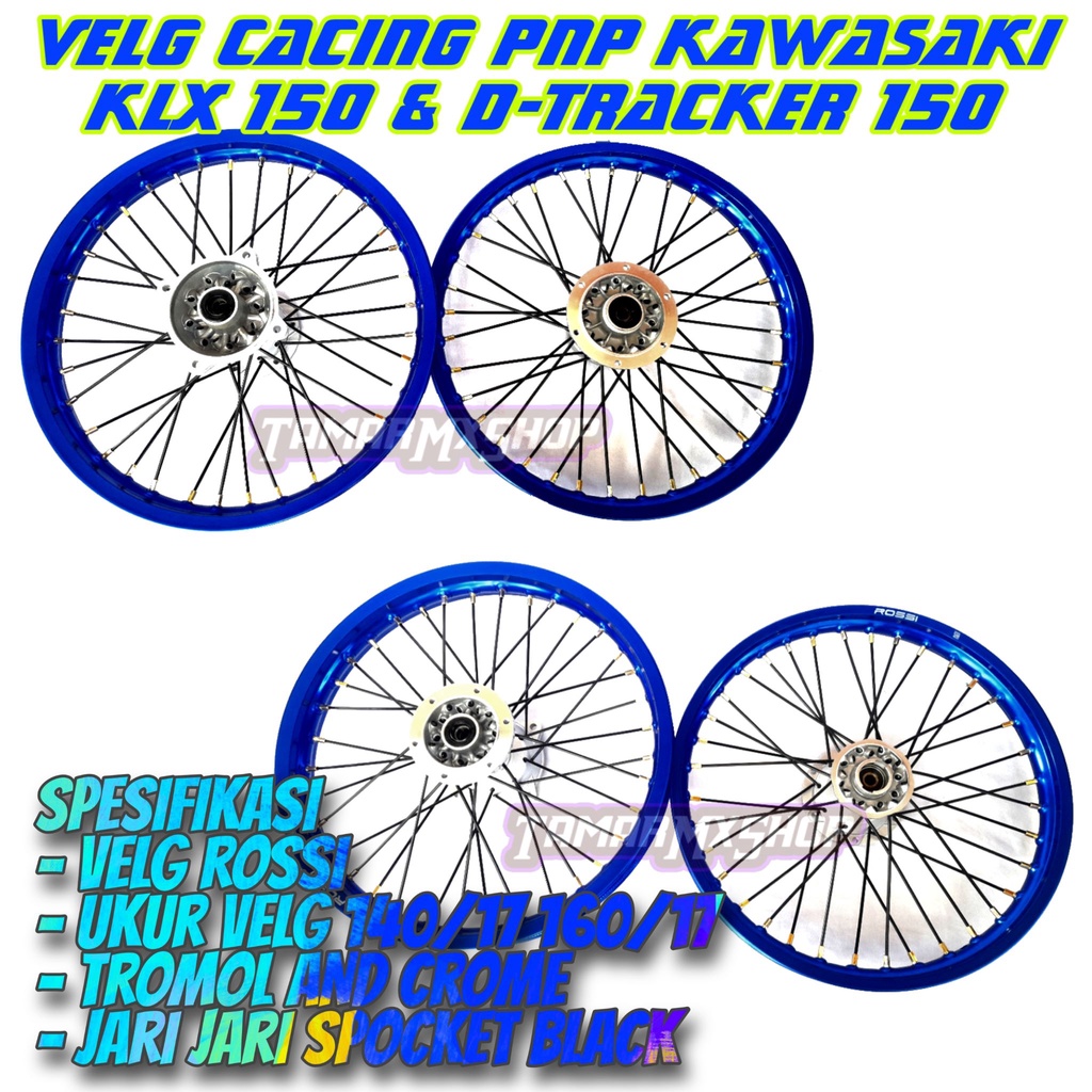 VELG SET CACING KLX DTRACKER BF 140/160