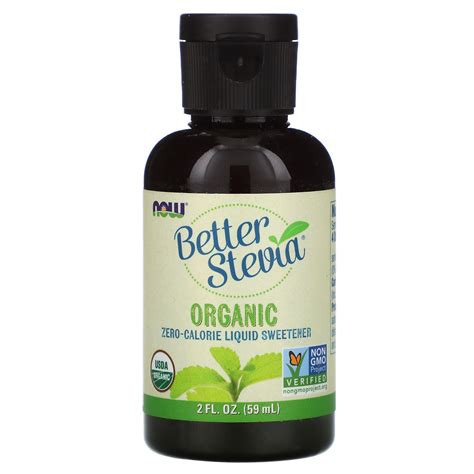 Now Better ORGANIC Stevia Liquid Sweetener Pemanis Diabetes Tanpa Gula Organik Daun Stevia Sugar Fre