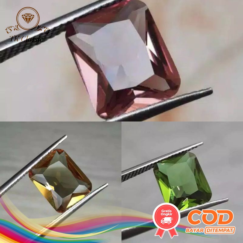 Natural Batu Permata Zultanite Fenomena Change Colour