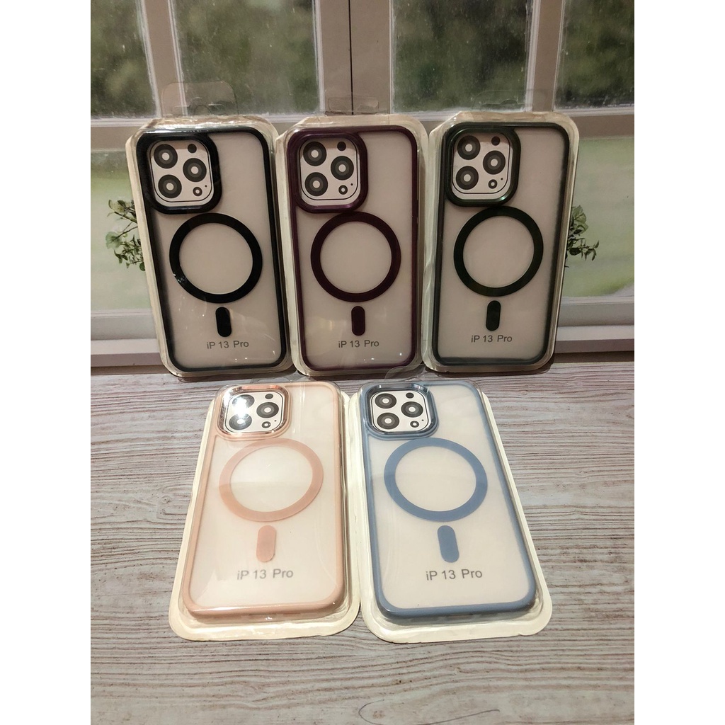 CASE IPHONE 13 PRO CASE ORIGINAL MAGSAFE PLUS RING METAL IPHONE 13 PRO