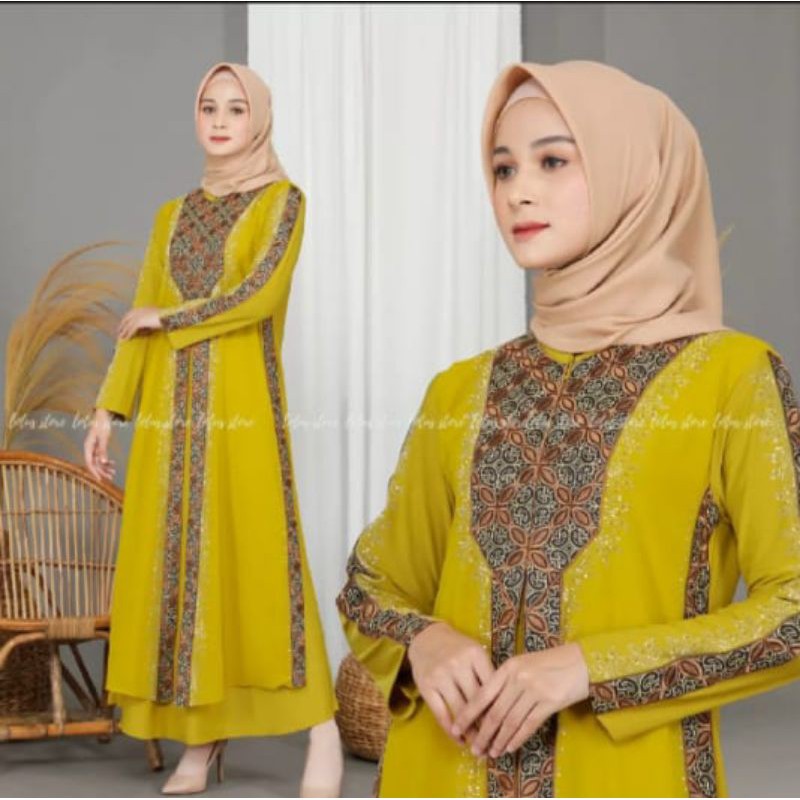 ( BEST SELLER ) GAMIS ABAYA TURKI WARNA TERBARU