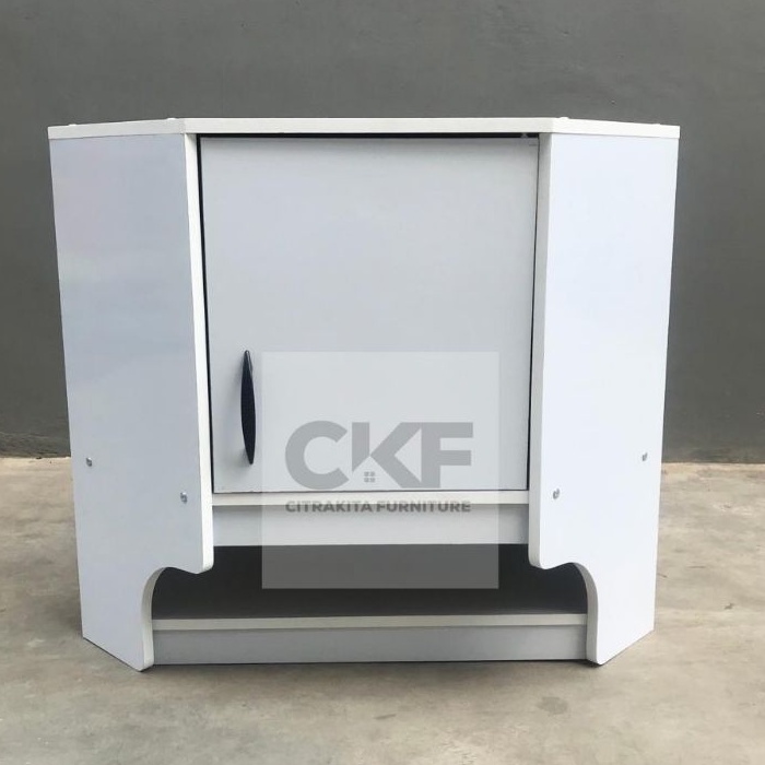 KITCHEN SET SUDUT LEMARI DAPUR SUDUT GANTUNG KITCHEN SET ATAS RAK DAPUR DINDING KSA-8433