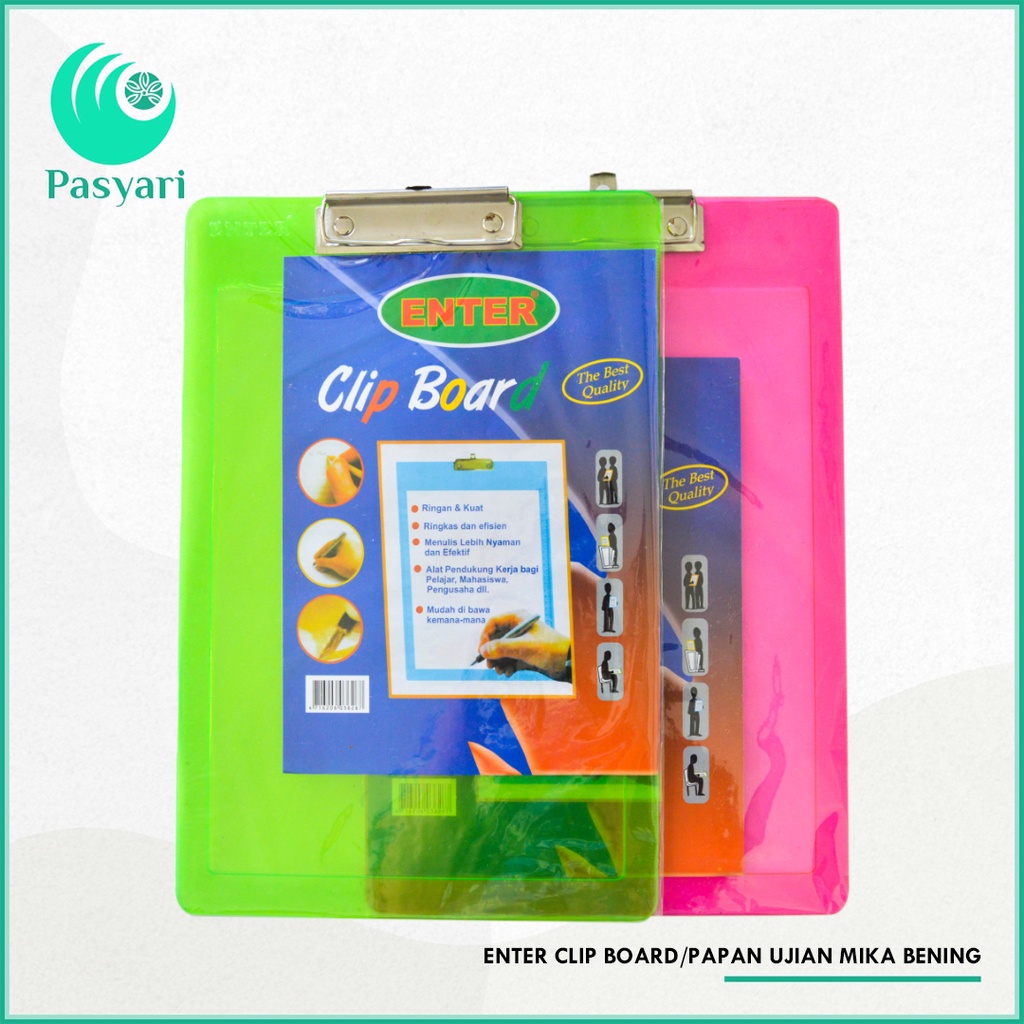 

Enter Clip Board/Papan Ujian Mika Bening