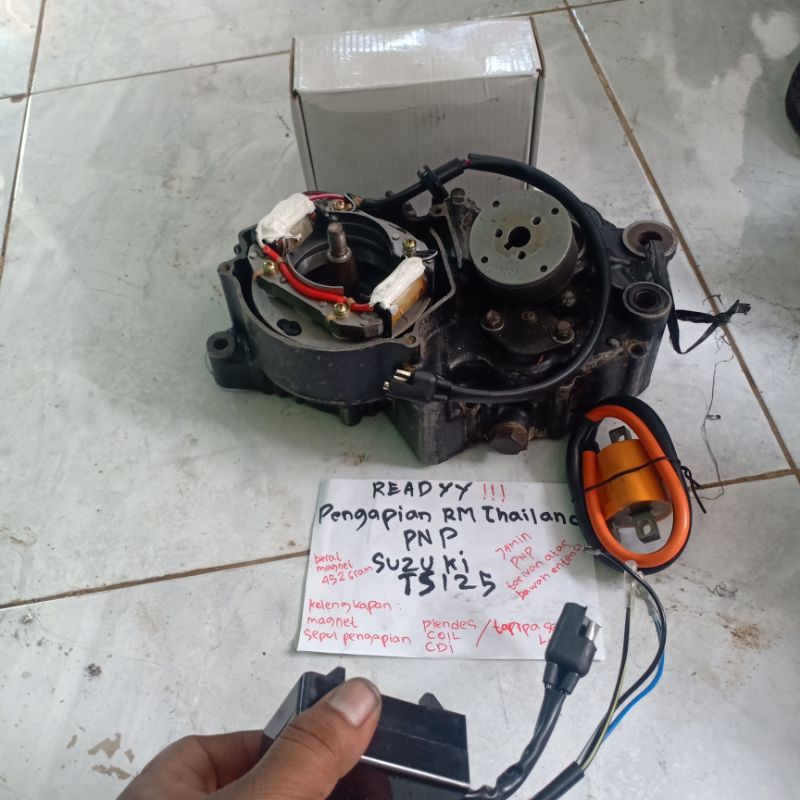 Magnet Rm  Pengapian Rm 85 Pnp Ts 125 Magnet Rm Pnp Suzuki Ts 125