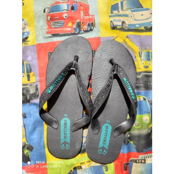 Sandal Jepit Swallow Pearl Black