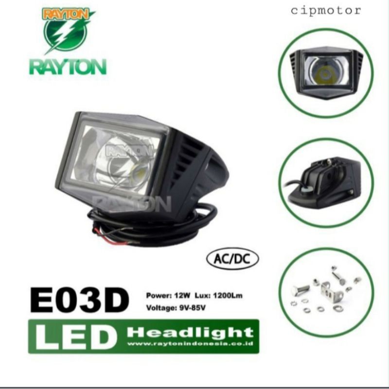 LAMPU TEMBAK MOTOR LED PCX ADV VERZA CB150 CBR VARIO SCOPY BEAT