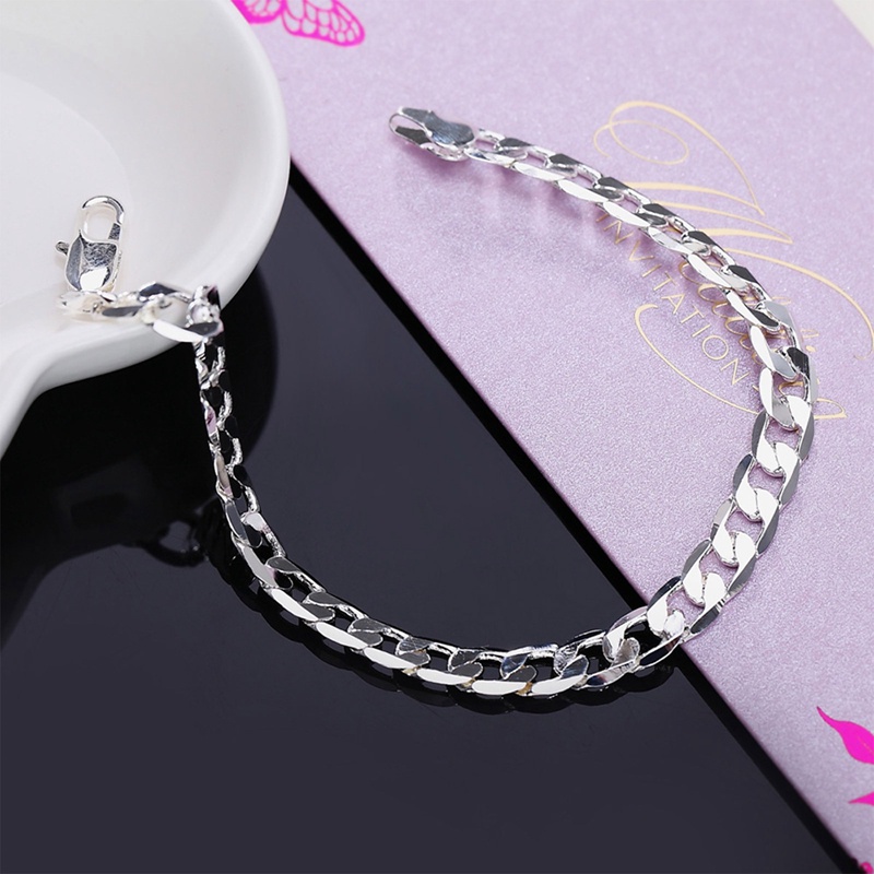 Gelang Bahan 925 Silver Untuk Pria