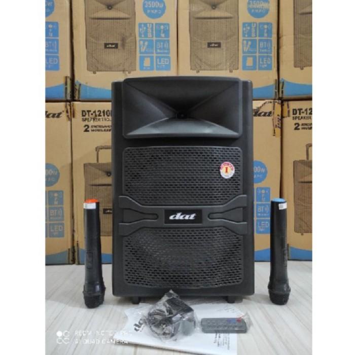 Speaker Portable Dat 12inch Dat DT1210 ft ORIGINAL Garansi Resmi