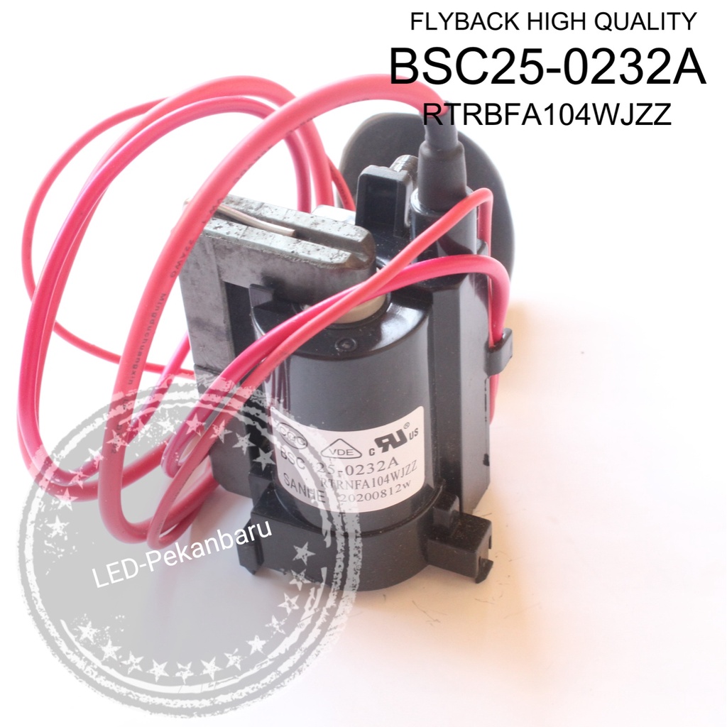 FLYBACK - FBT TV SHARP BSC25-0232A RTRNFA104WJZZ BSC 25-0232A FA104