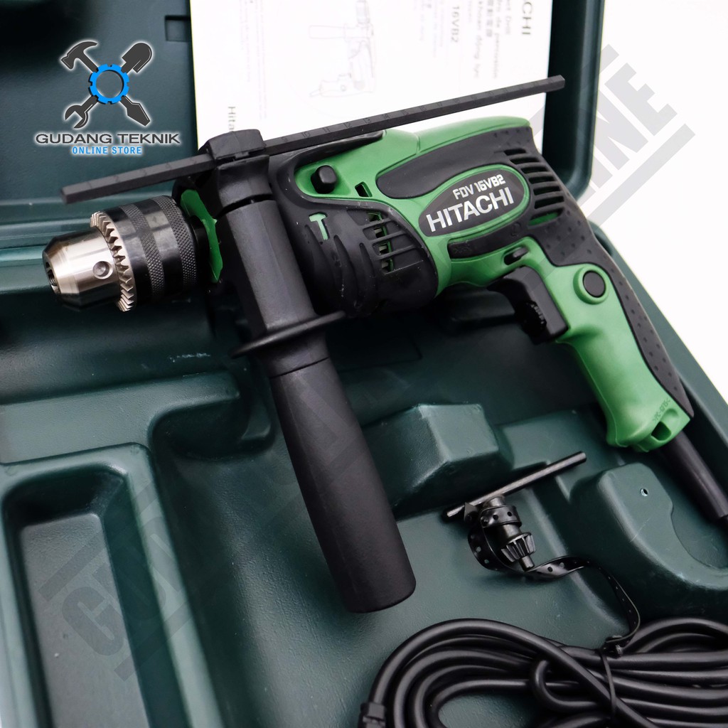 Mesin Bor Beton 16mm Hitachi FDV 16VB2 - Impact Drill 16 mm - Mesin Bor Listrik