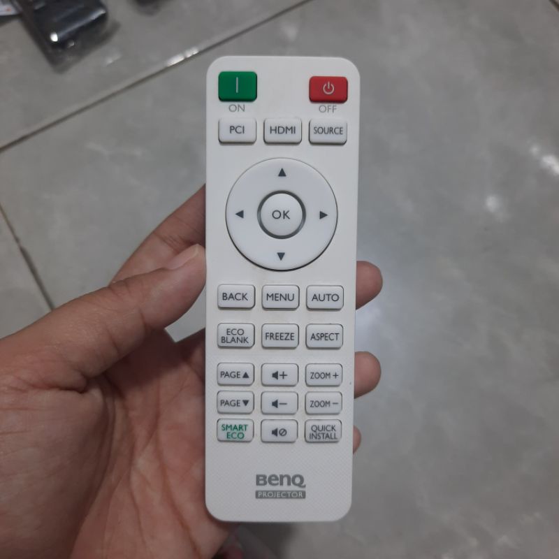 REMOTE REMOT PROYEKTOR PROJECTOR BENQ RCX014 ORIGINAL ASLI