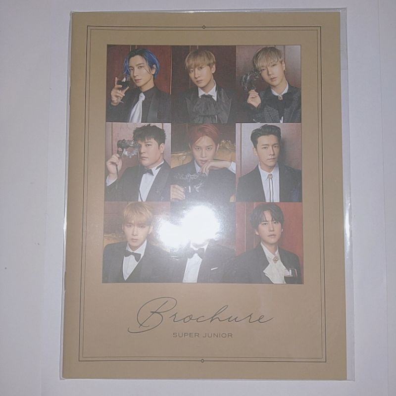 Super Junior Brochure SG 2020 heechul donghae eunhyuk kyuhyun siwon yesung