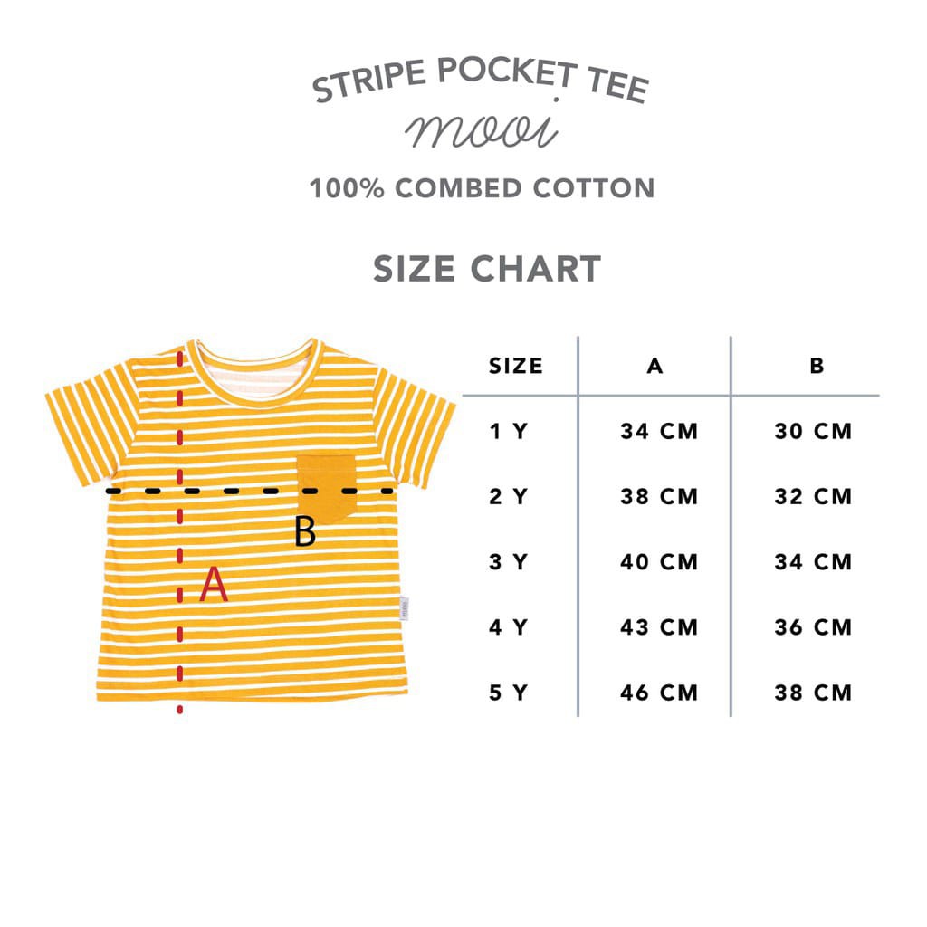 PROMO 7.7 PROMO BAJU LEBARAN MURAH CUCI GUDANG PROMO MOOI STRIPE POCKET TEE BAJU ANAK BAJU BAYI ATASAN ANAK