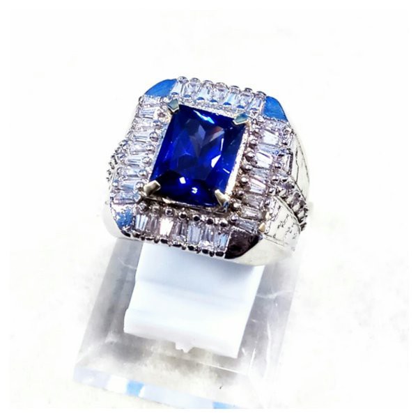 CINCIN PERMATA KING SHAPPIRE OCTAGON KILAU MEMPESONA