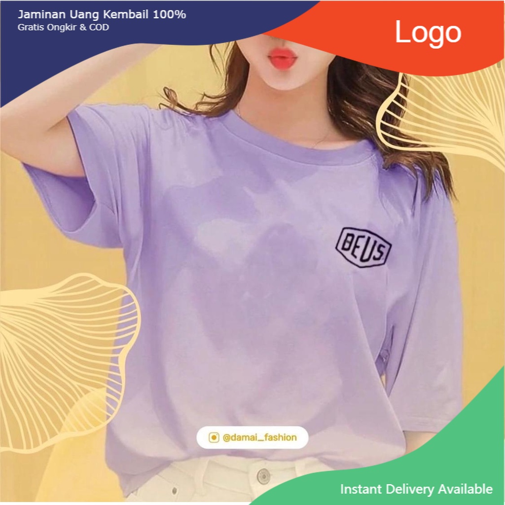 Baju Atasan kaos Wanita Original KAOS DEUS - BEUS TSHIRT DEUS - TUMBLR DEUS - DEUS TEE