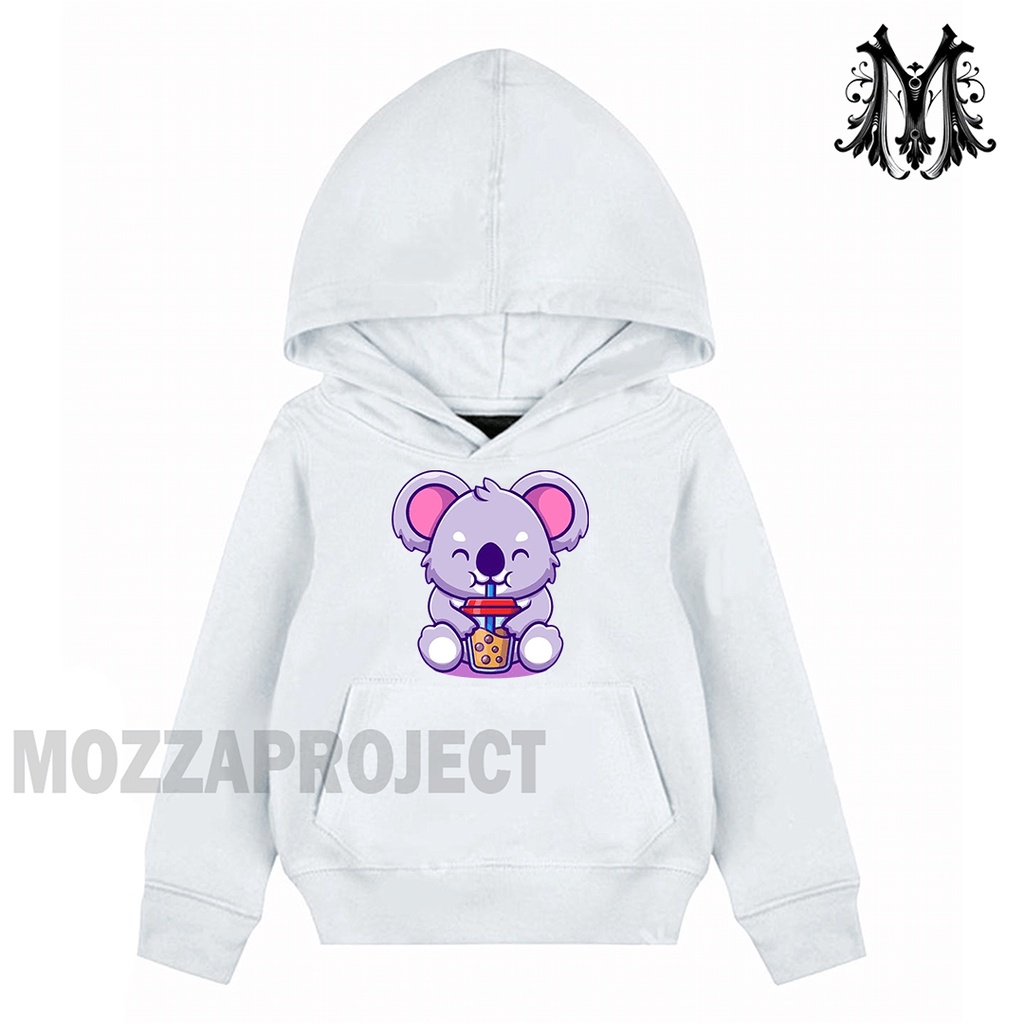 Sweater Hoodie Anak Laki Laki dan Perempuan  Koala Boba Hoodie Anak Koala Boba