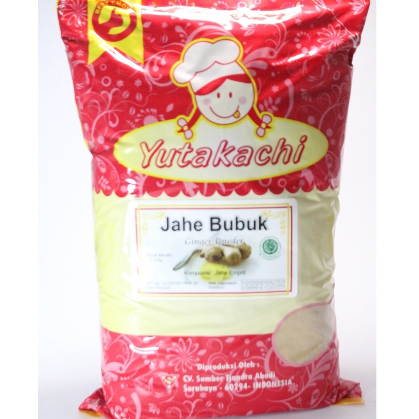 Jahe Bubuk Asli 100 Gram / Bumbu Rempah Yutakachi / JSR Rempah