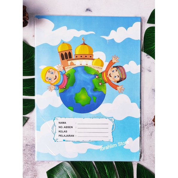 SAMPUL BUKU FANCY ISI 20PCS / SAMPUL BUKU KARAKTER / SAMPUL BUKU ANAK