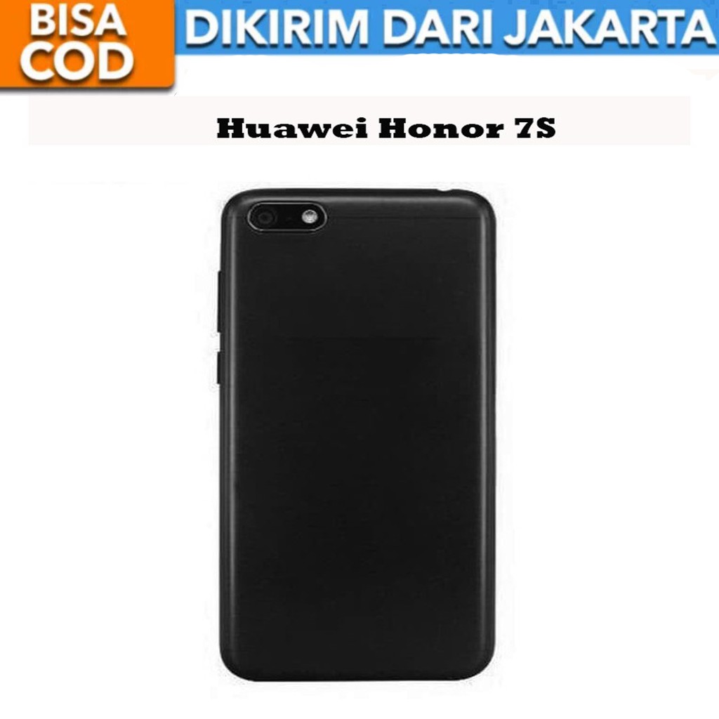 Huawei Honor 7S Casing Soft Case Black Matte