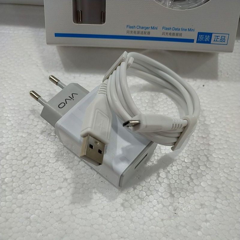 TC charger Vivo 2A micro USB (Batok kecil)