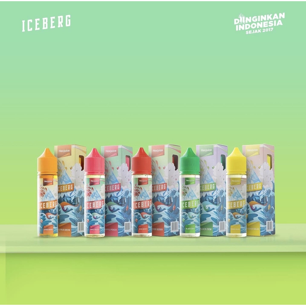 ICE BERG SERIES 60 ML 3MG 100% ORIGINAL -22