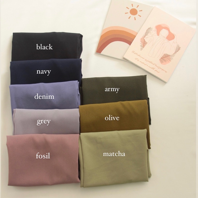 HIJABQA - Bergo Maryam Premium Hijab Bergo Tali