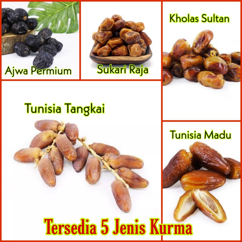 

Kurma Sukary Kurma Kholas Sultan Kurma Ajwa Kurma Tunisia Tangkai Dan Non Tangkai