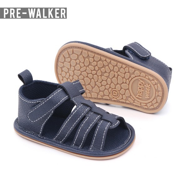 Sepatu Sendal Anak Bayi Laki Laki Sol Karet- Prewalker Baby Boy Shoes S1166