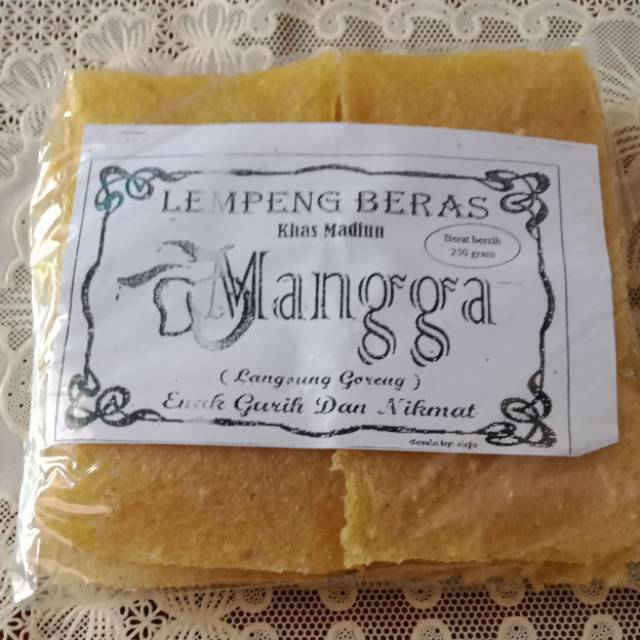 

1 KG LEMPENG BERAS KHAS KOTAGADIS MADIUN