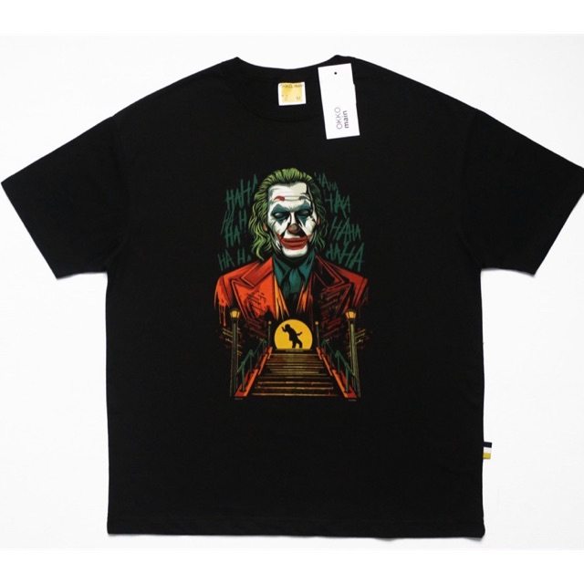 Kaos Pria Oversized OKKO.main - Joker Reborn 18-949
