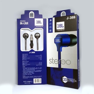 Handsfree JBL J-366 Headset J366 Stereo Earphone J 366