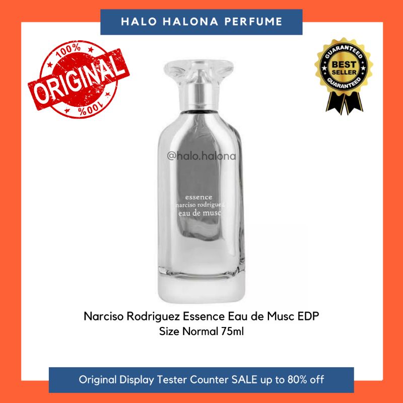 Narciso Rodriguez Essence Eau de Musc EDP Parfum Original Authentic Tester Display Counter