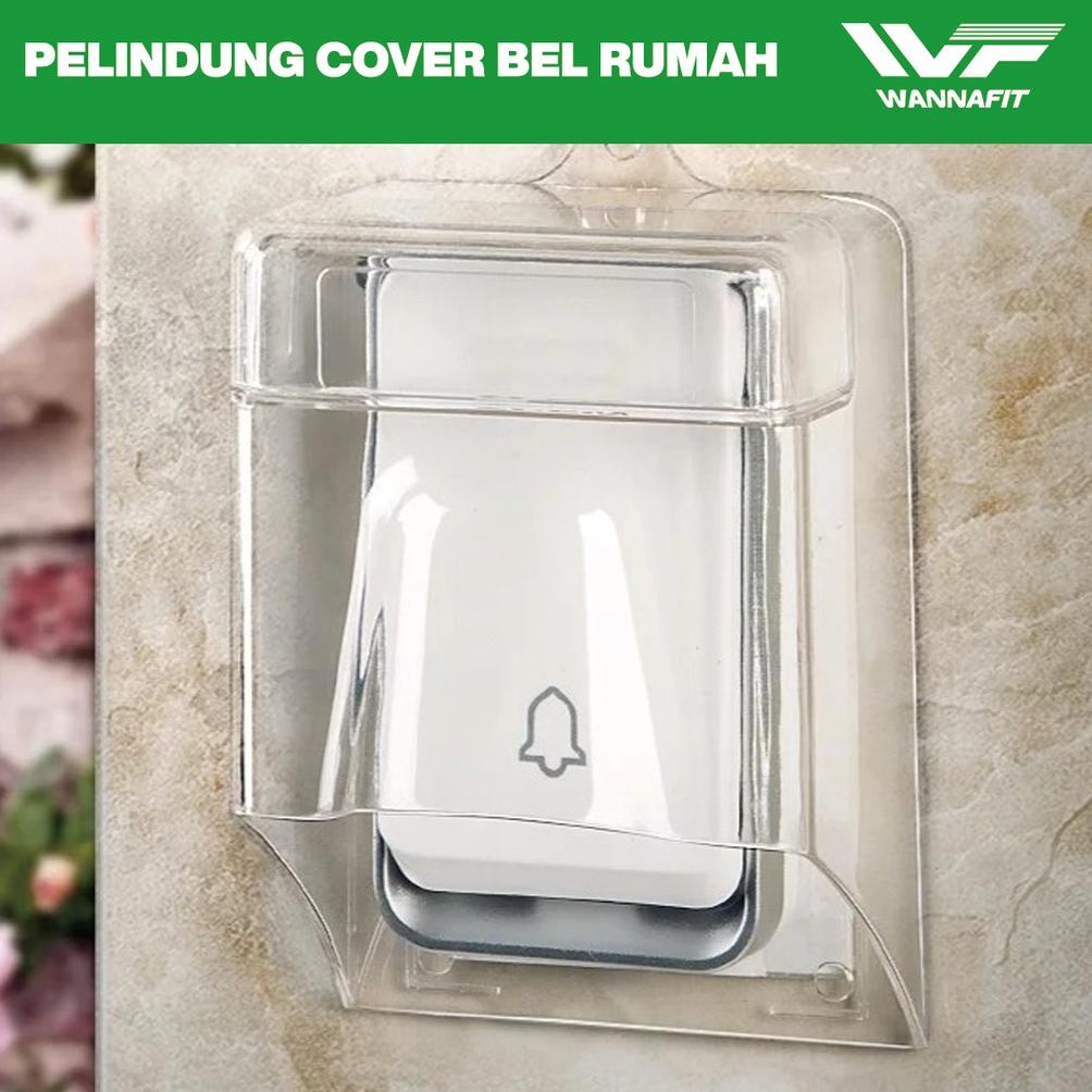 Pelindung Cover Bel Rumah Tutup  Hujan Pintu Rumah Wireless Door Bell