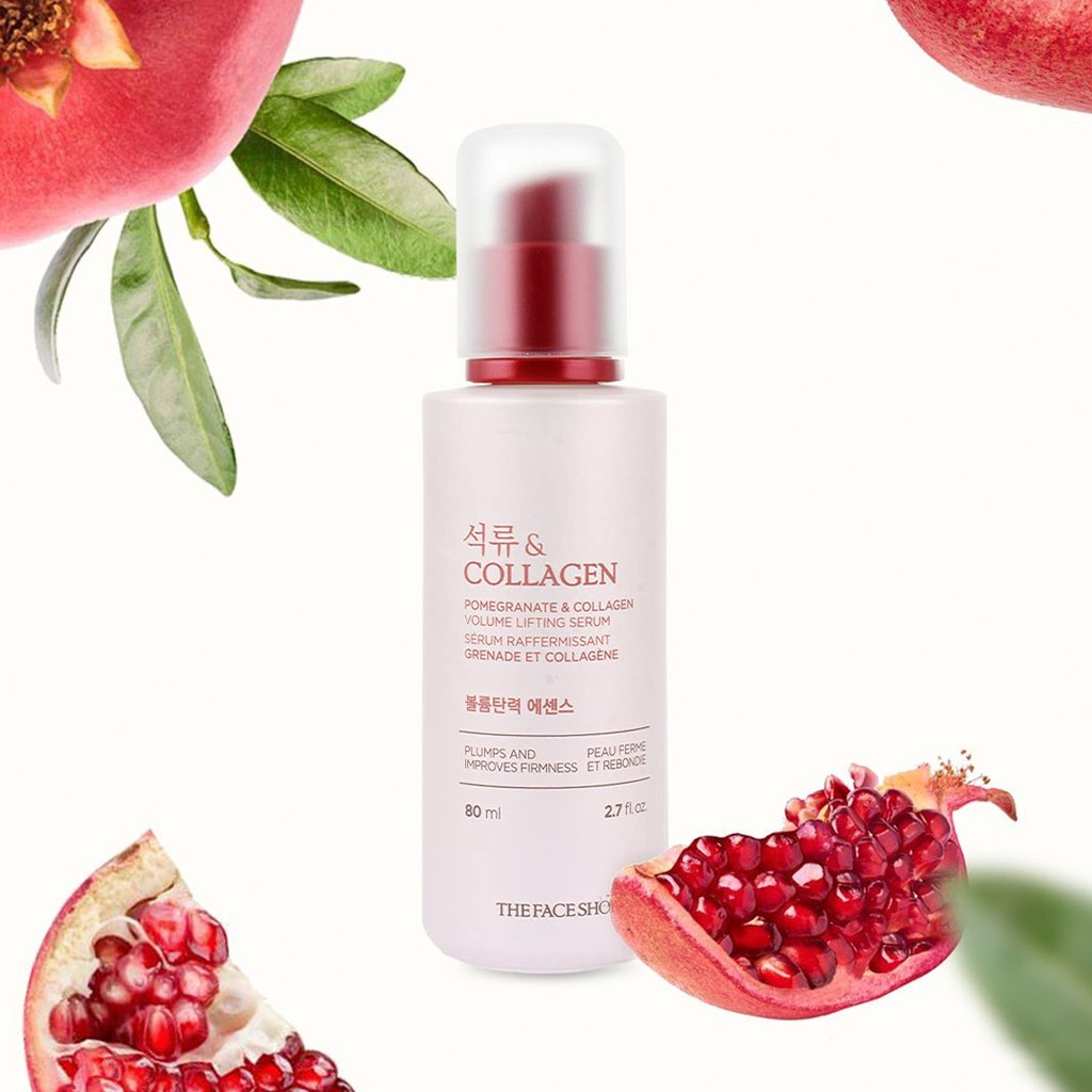 Pomegranate And Collagen Lifting Serum - 80ml