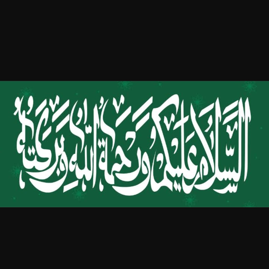 Kaligrafi Kayu Besar Assalamualaikum dan Artinya Hiasan Dinding Ruang Tamu Musholla Masjid