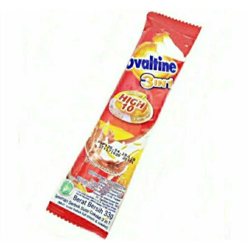 

Ovaltine 3 in 1 Susu Bubuk Ovaltine Sticks 33gr