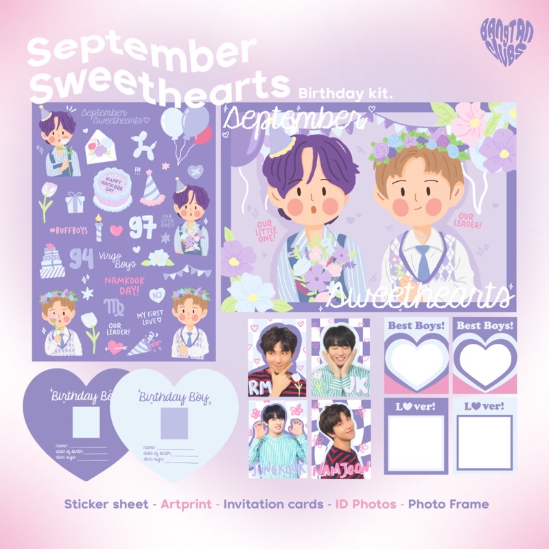 

september sweethearts kit