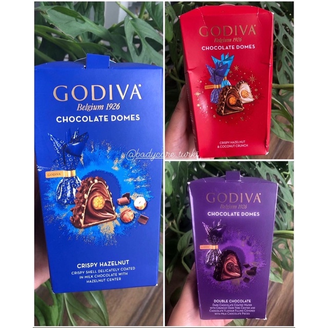 Godiva chocolate domes 123gr