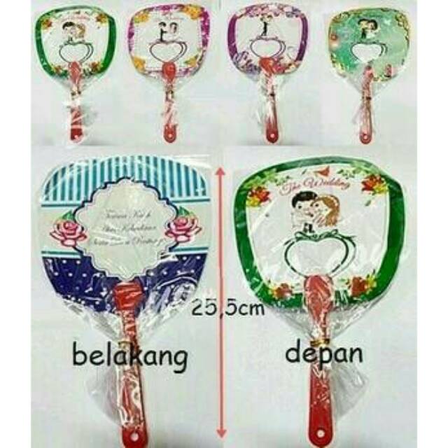 Souvenir Pernikahan Kipas Murah wedding kipas pesta