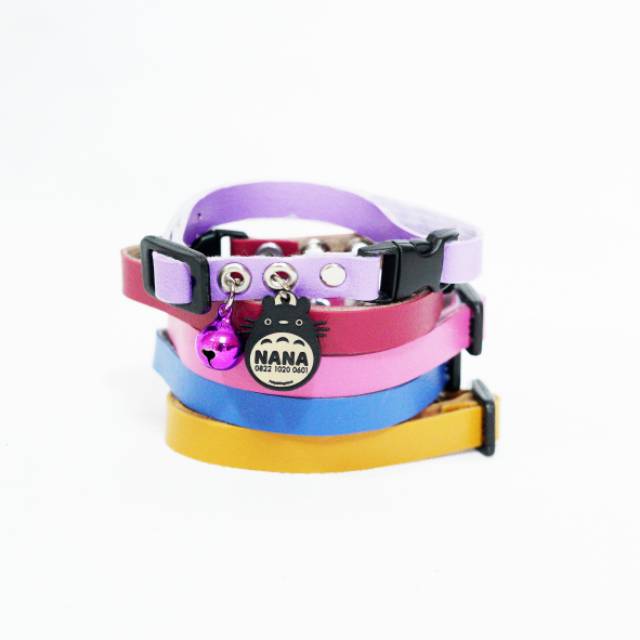[ HONOR SET ] Kalung kucing / kalung kucing custom / kalung kucing nama / bandul custom / bolt