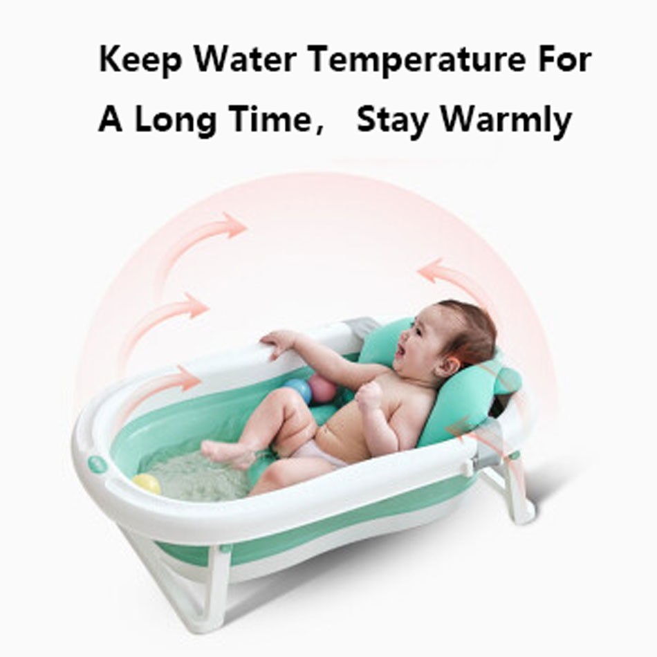 Ember Bak Lipat Bak Mandi Bayi Lipat Foldable Baby Bathtub Ember Lipat Ember Mandi Anak bisa cod