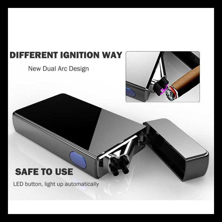 PROMO Korek Elektrik Korek Api Elektrik Murah Fingerprint Plasma