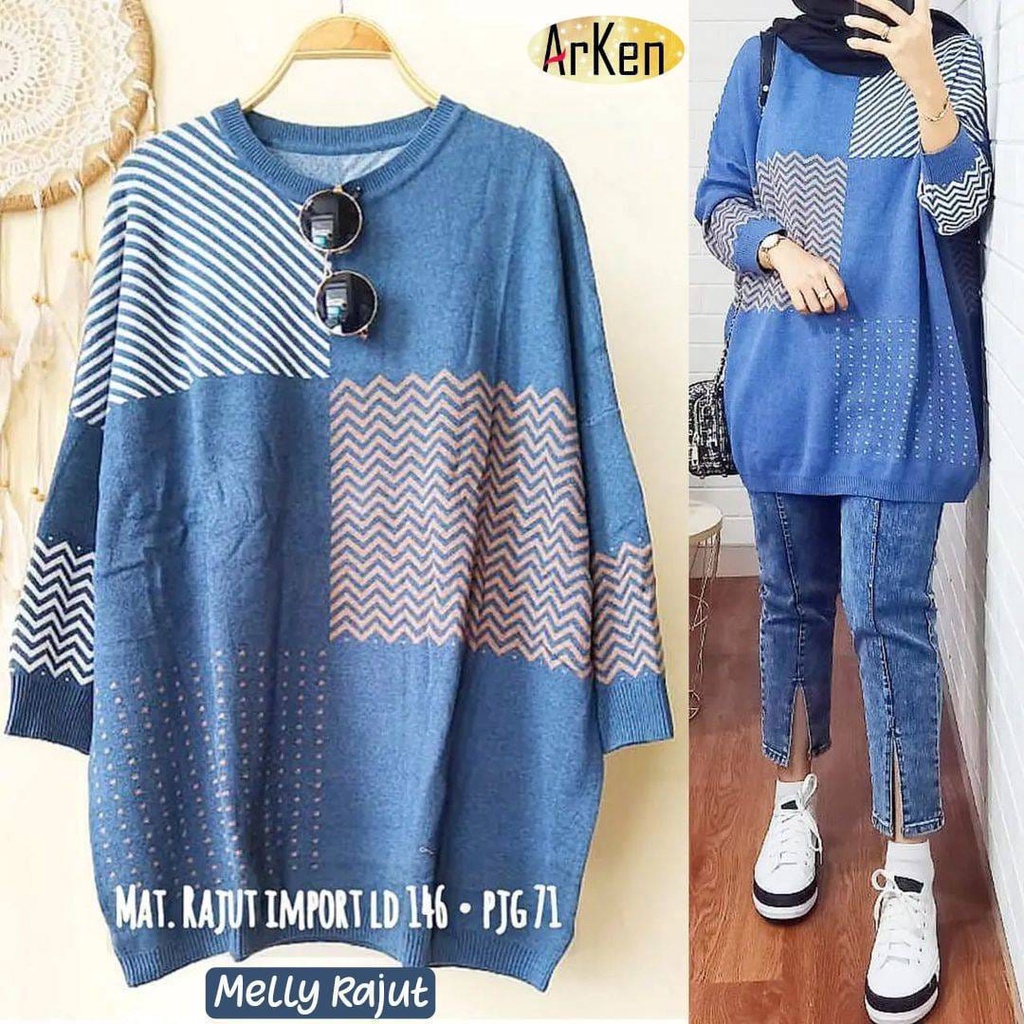 Melly Rajut by Arken Blouse Rajut Import