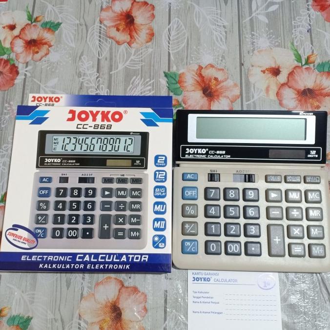 

!!!!!!] Kalkulator Besar JOYKO CC-868 / 12 Digit / Calculator